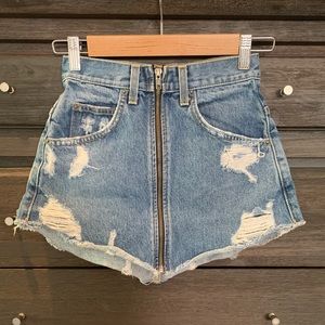 LF CARMAR Beatrice Denim Skirt